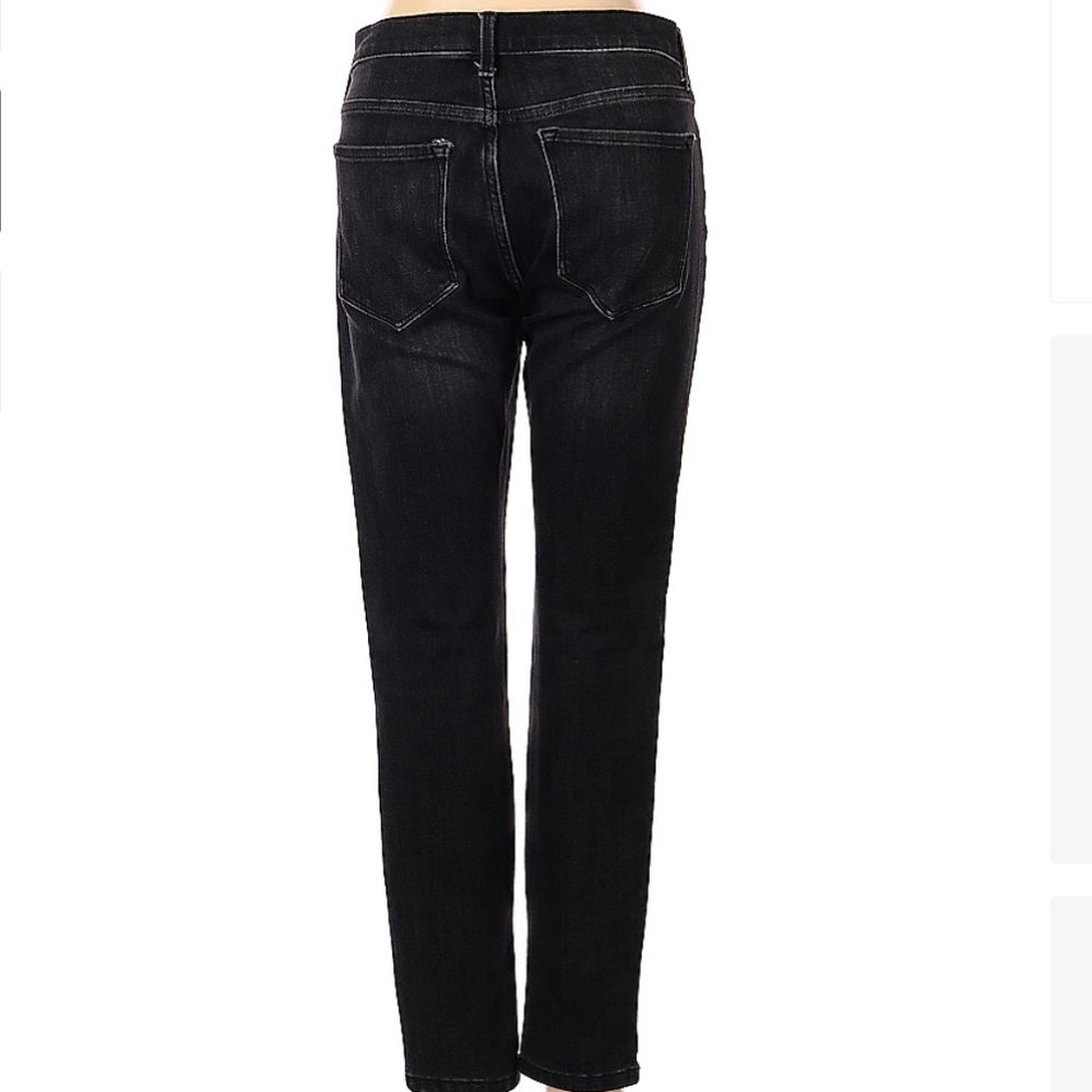 BANANA REPUBLIC black jean denim pants size 26 women's - Picture 2 of 2